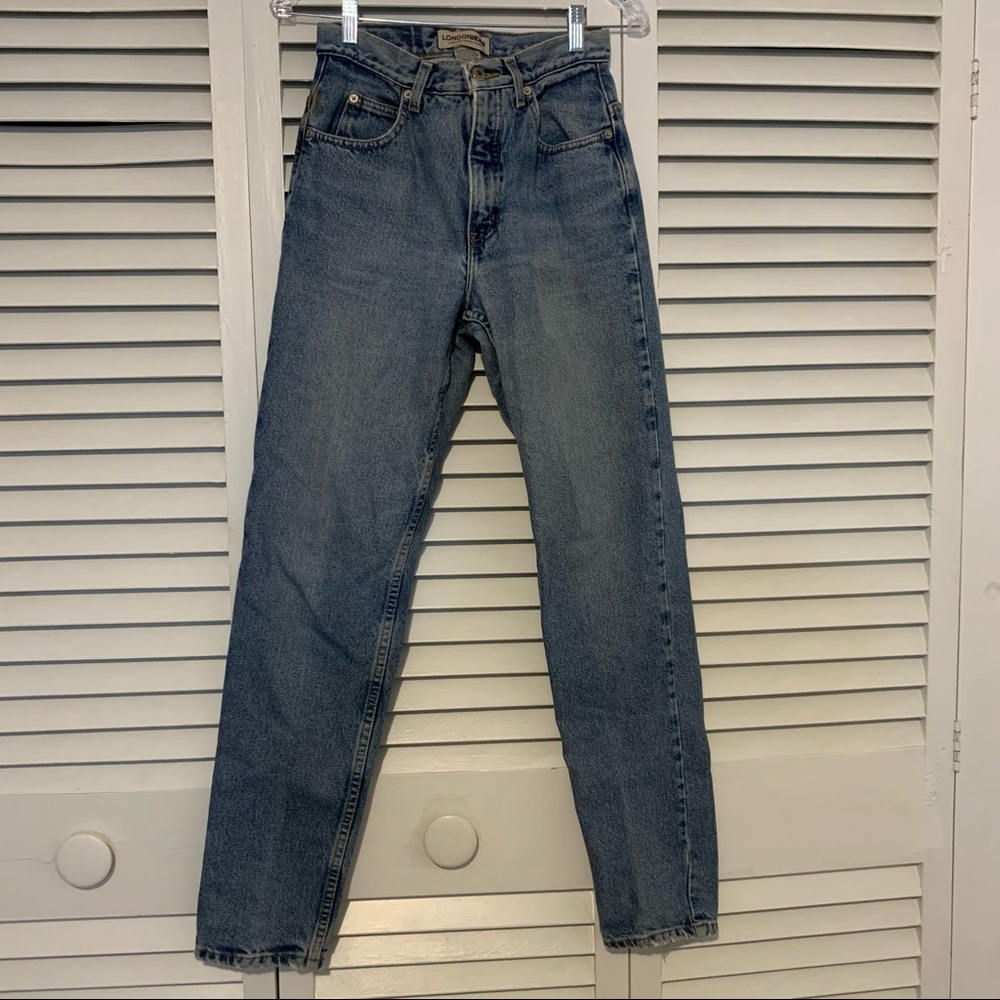 TALL Vintage London Jean High Waist Tapered Mom Jean size 6